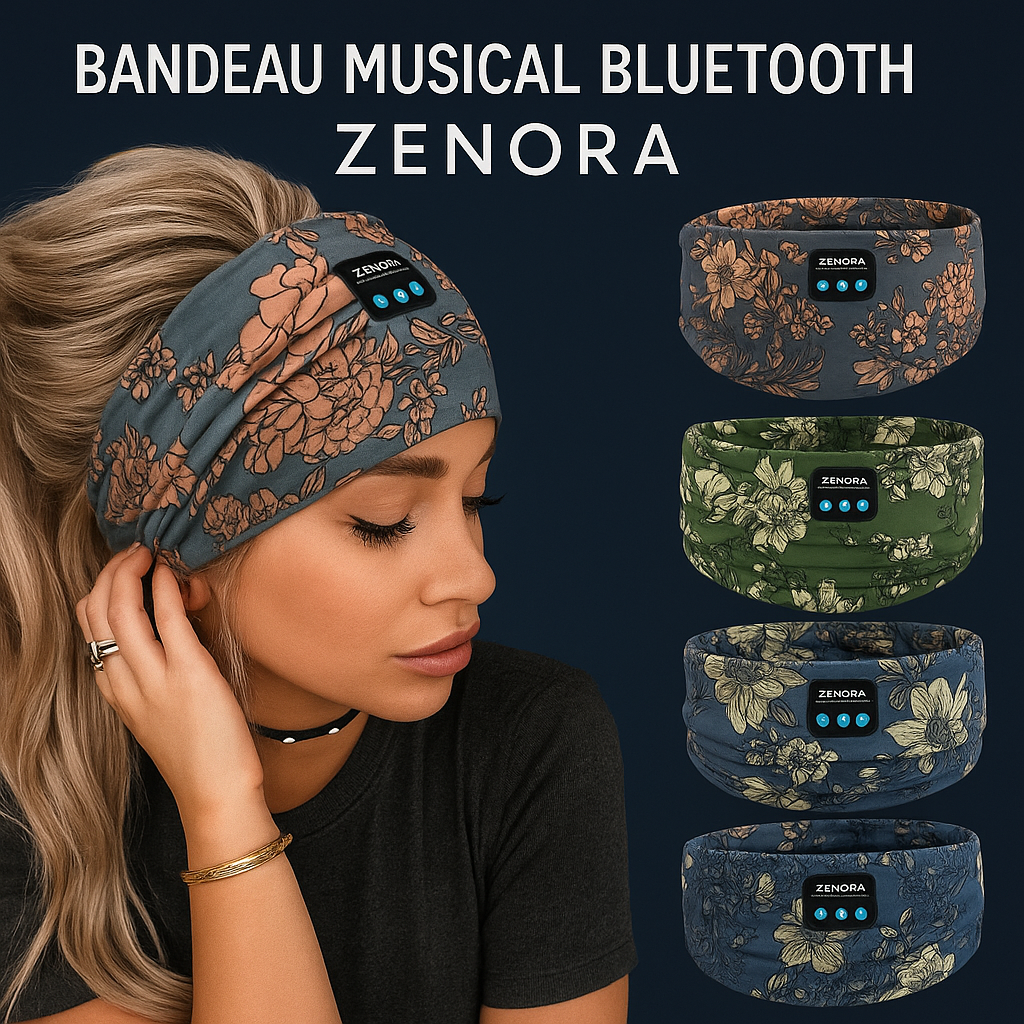 Zenora™ SilkBand – Bandeau Élégance & Confort