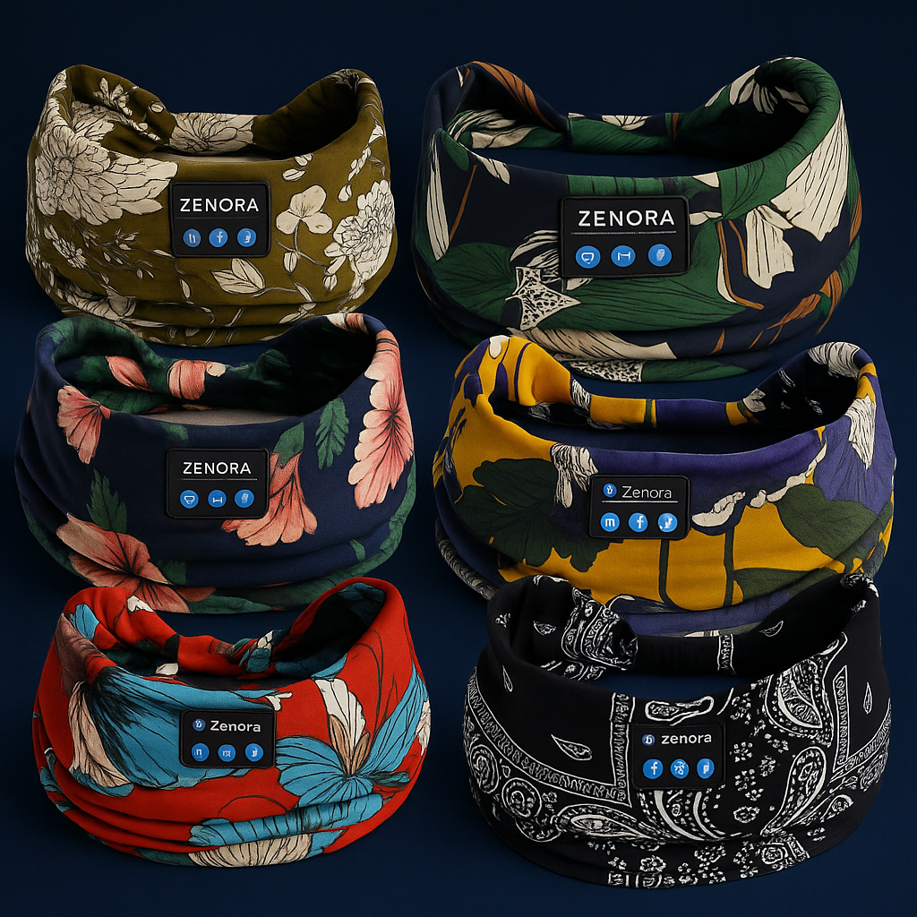 Zenora™ SilkBand – Bandeau Élégance & Confort